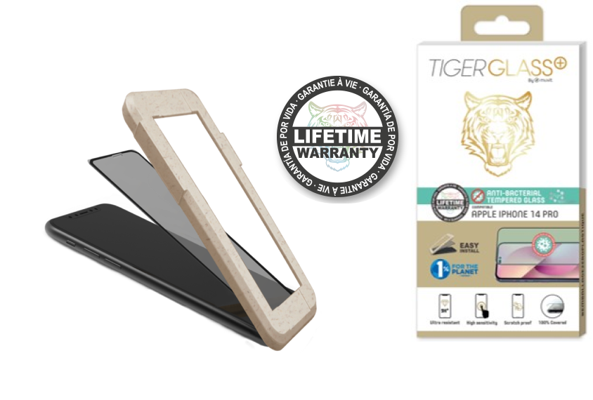 Coque smartphone 360 en verre trempé Tiger Glass Plus iPhone 13 Pro -  Accessoires Mode - Accessoires